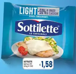 Famila Sottilette light offerta