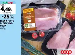 Coop Reno Fesa a fette di tacchino COOP offerta