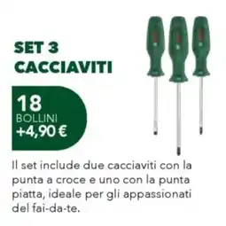 Set 3 cacciaviti