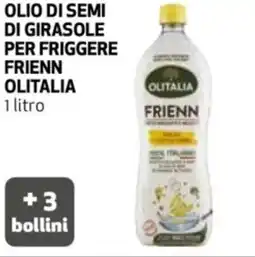 Coop Reno Olio di semi di girasole per friggere frienn OLITALIA offerta