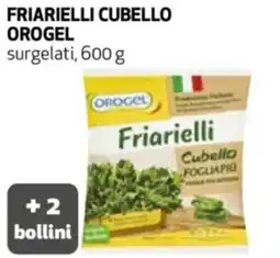 Coop Reno Friarielli cubello OROGEL surgelati offerta