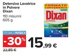 Carrefour Detersivo Lavatrice in Polvere Dixan offerta