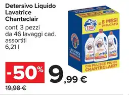 Carrefour Detersivo Liquido Lavatrice Chanteclair offerta
