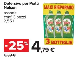 Carrefour Detersivo per Piatti Nelsen offerta