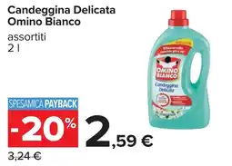 Carrefour Candeggina Delicata Omino Bianco offerta