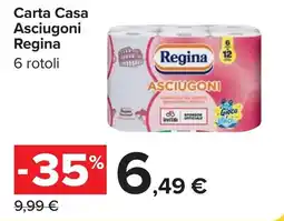 Carrefour Carta Casa Asciugoni Regina offerta