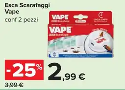 Carrefour Esca Scarafaggi Vape offerta
