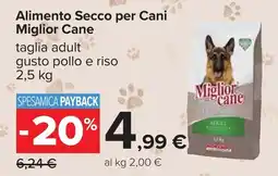 Carrefour Alimento Secco per Cani Miglior Cane offerta