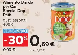 Carrefour Alimento Umido per Cani Special Dog Patè offerta