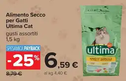 Carrefour Alimento Secco per Gatti Ultima Cat offerta
