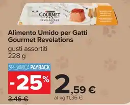 Carrefour Alimento Umido per Gatti Gourmet Revelations offerta