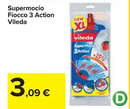 Carrefour Supermocio Fiocco 3 Action Vileda offerta