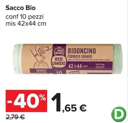 Carrefour Sacco Bio offerta