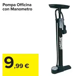 Carrefour Pompa Officina con Manometro offerta