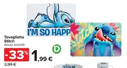 Carrefour Tovaglietta Stitch offerta