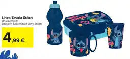Carrefour Linea Tavola Stitch offerta