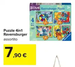 Carrefour Puzzle 4in1 Ravensburger offerta