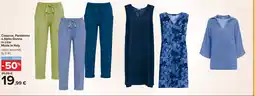 Carrefour Casacca, Pantalone o Abito Donna in Lino Made in Italy offerta