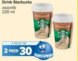 Carrefour Drink Starbucks offerta