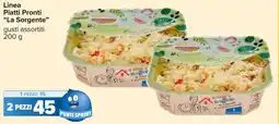 Carrefour Linea Piatti Pronti "La Sorgente" offerta