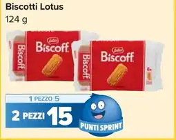 Carrefour Biscotti Lotus offerta