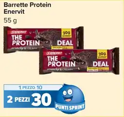 Carrefour Barrette Protein Enervit offerta