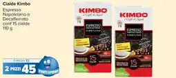 Carrefour Cialde Kimbo offerta