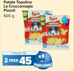 Carrefour Patate Topolino Le Croccomagie Pizzoli offerta