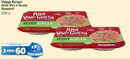 Carrefour Veggy Burger Ama Vivi e Gusta Amadori offerta
