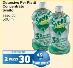 Carrefour Detersivo Per Piatti Concentrato Svelto offerta