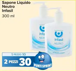 Carrefour Sapone Liquido Neutro Infasil offerta