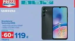 Carrefour Smartphone Samsung A05S offerta