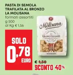 Pam Pasta di semola trafilata al bronzo LA MOLISANA offerta