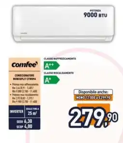 Unieuro Comfee Condizionatore Monosplit CFW09A offerta