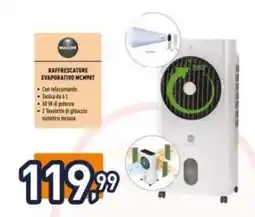 Unieuro MACOM RAFFRESCATORE EVAPORATIVO MCM987 offerta