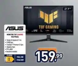Unieuro ASUS MONITOR TUF GAMING VG279Q3A offerta