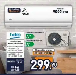 Unieuro beko Condizionatore Monosplit KITBIHPR09 offerta