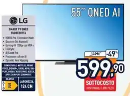 Unieuro LG 55'' QNED AI offerta