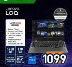 Unieuro Lenovo LOQ offerta