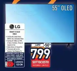 Unieuro LG SMART TV OLED 55B42 offerta