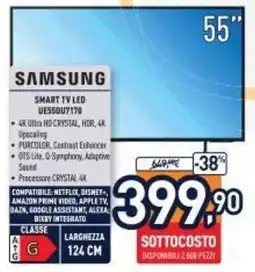 Unieuro Samsung UE55DU7170 offerta