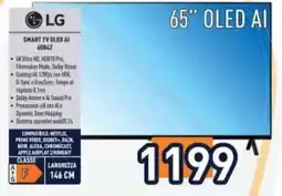 Unieuro LG 65 OLED AI offerta