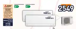 Unieuro Mitsubishi Electric Condizionatore Dual Split Kit offerta