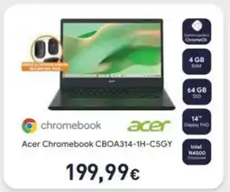 Unieuro Acer Chromebook CBOA314-1H-C5GY offerta