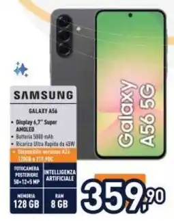Unieuro Samsung Galaxy A56 5G offerta