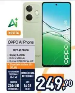Unieuro OPPO A5 PRO 5G offerta