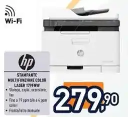 Unieuro HP Stampante Multifunzione Color Laser 179FNW offerta
