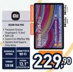 Unieuro Redmi Pad Pro offerta