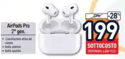 Unieuro AirPods Pro 2ª gen offerta
