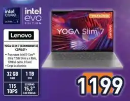 Unieuro Lenovo YOGA Slim 7 offerta